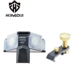 Hongdui Dovetail Magnetic 45 Degrees Saw Guide, Miter Cut, Fine Woodworking