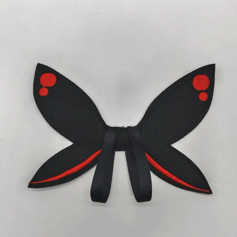 New Halloween Mothman Keychain Pendant Anime Figure Model Cartoon Toys Halloween Props Wings  Decorate Kids Halloween Gift