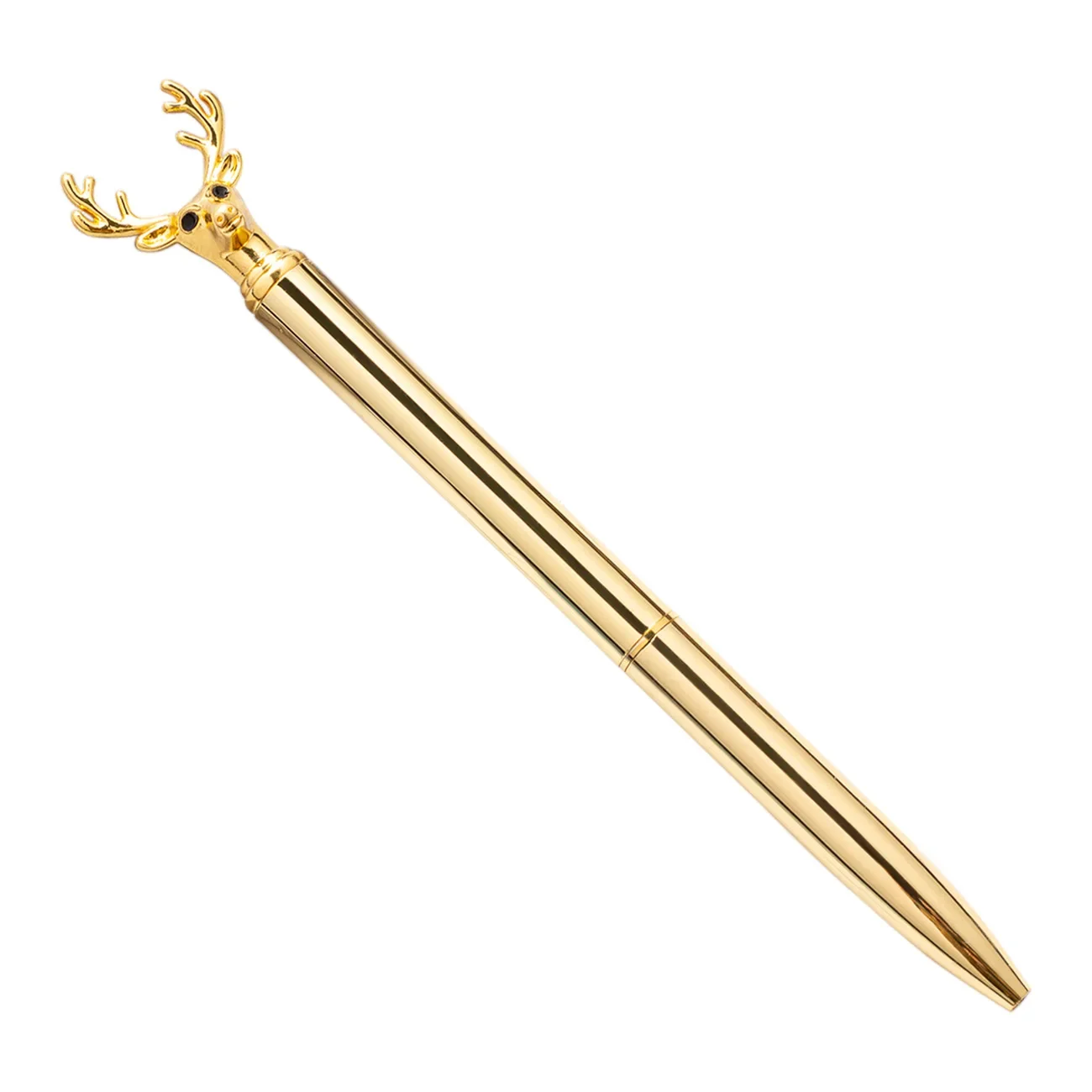 

24PCS Office Stationery Elk Metal Ballpoint Pen Spot Wholesale Nordic Style Reindeer Gifts