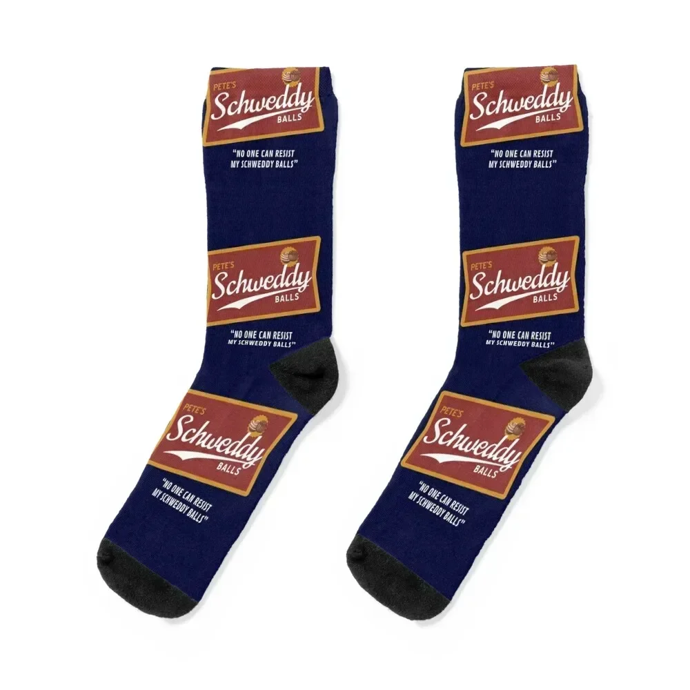 

Pete’s Schweddy Balls Socks colored winter designer brand retro Socks Ladies Men's