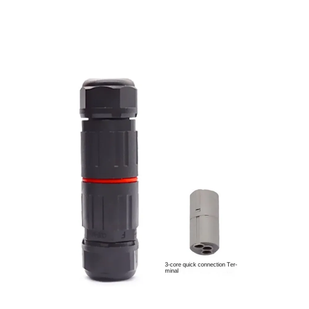 Lighting CDF-M3 2-3 Core Straight Through Waterproof Cable Connector Electrical Terminal Waterproof Connector Waterproof Joint
