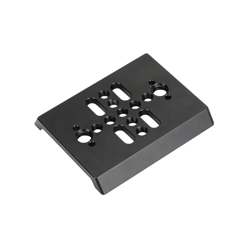 A75T 80Mm Dovetail Plate Quick Installation Board With 1/4Inch-20 And 3/8Inch-16 Threaded Holes DSLR Camera Accessories