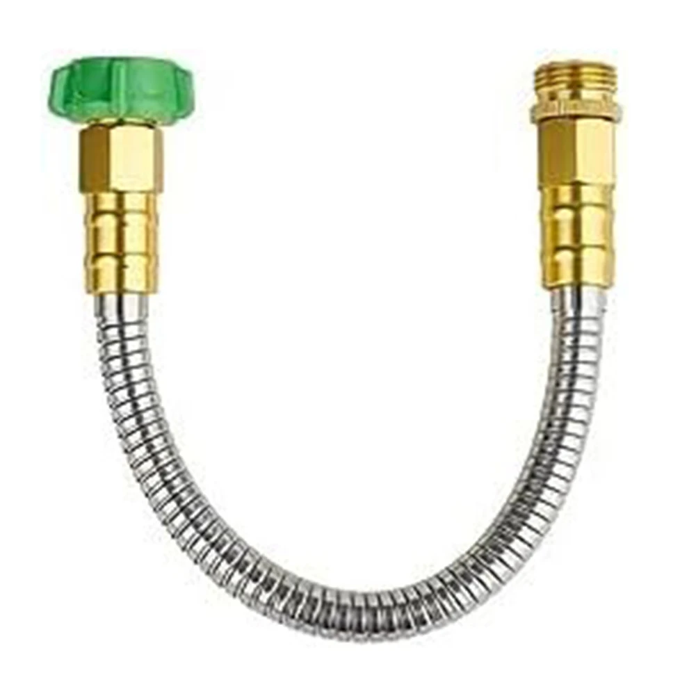 304 Stainless Steel Short Garden Hose 1ft Leakproof Lightweight Easy To Use