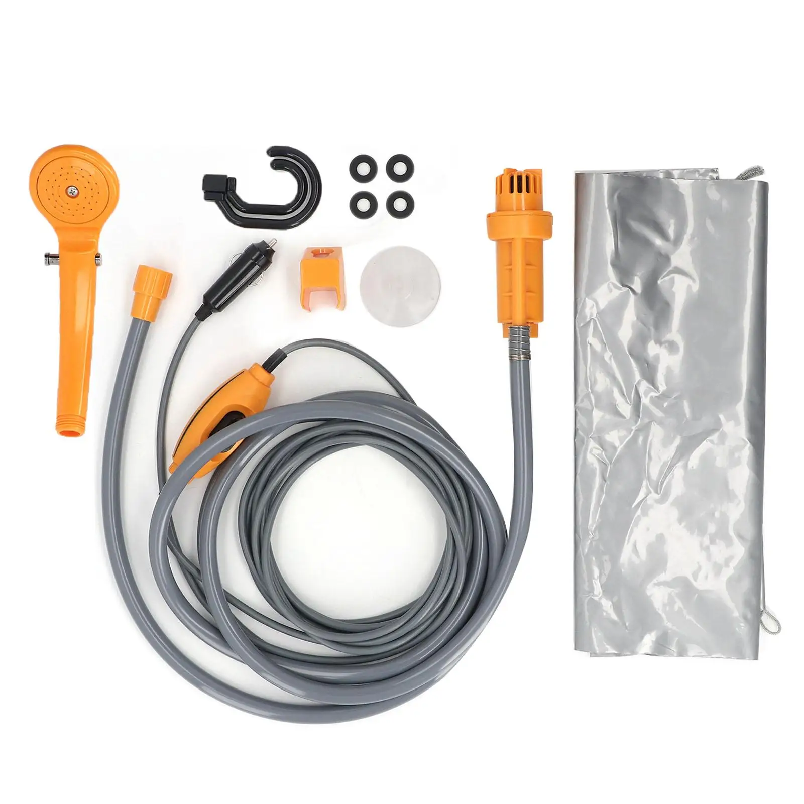 

36 Вт автомобильная вилка портативный душевой набор для кемпинга для путешествий, катания на лодках, рыбалки, чистки домашних животных