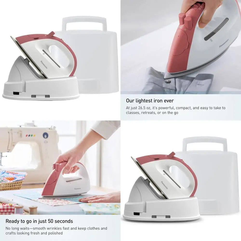 

Беспроводной компактный легкий паровой утюг с зарядной станцией NI-QL300R