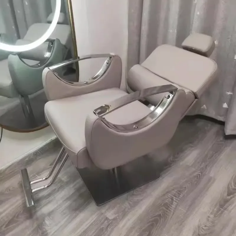 

Роскошное парикмахерское кресло для макияжа, поворотное кресло, профессиональное кресло для салона красоты, парикмахерская Silla De Barbero, коммерческая мебель