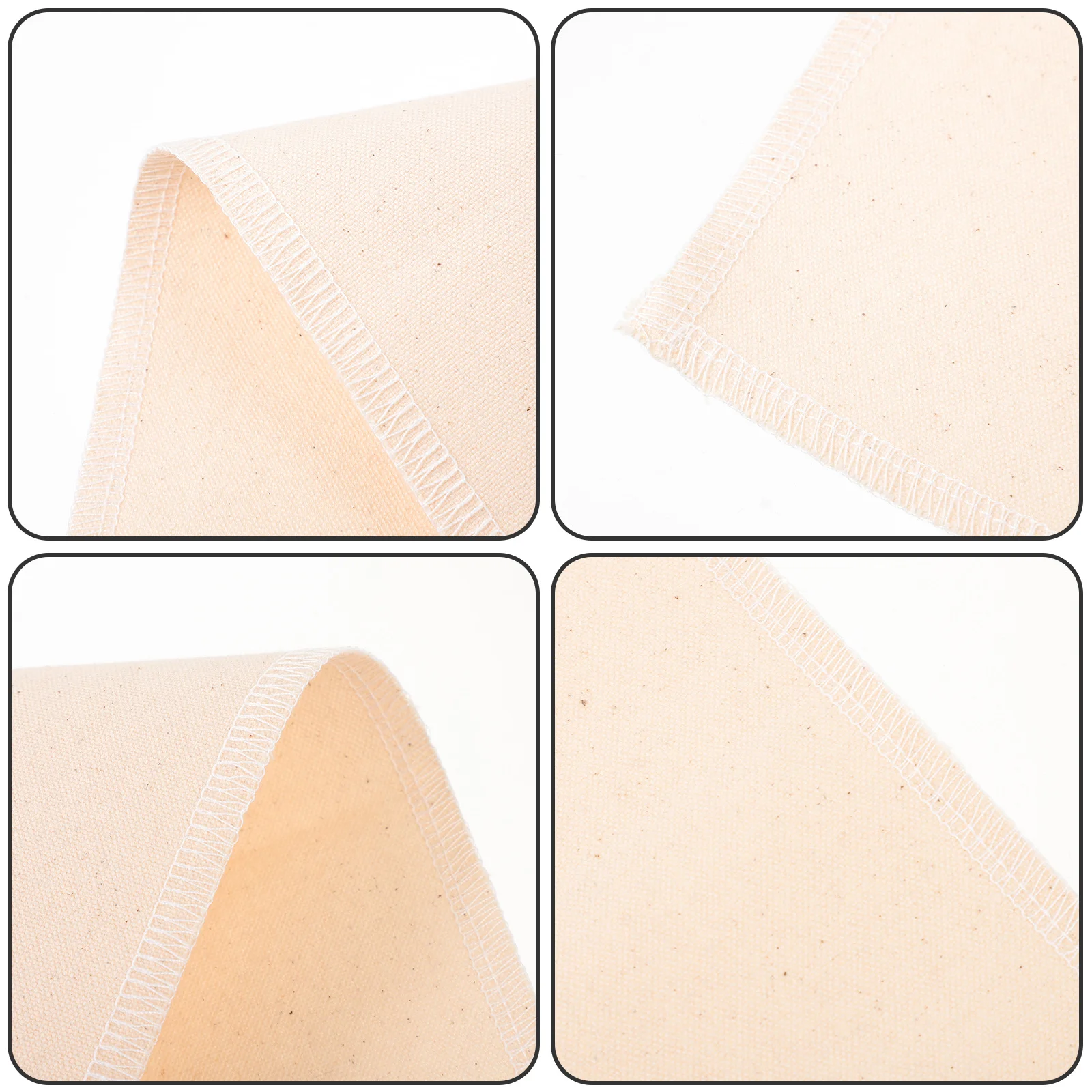 

Unbleached Fermented Cotton Cloth Bread Proofing Dough Mat Natural Cotton Baking Pastry Kitchen Tools Large Surface Seam