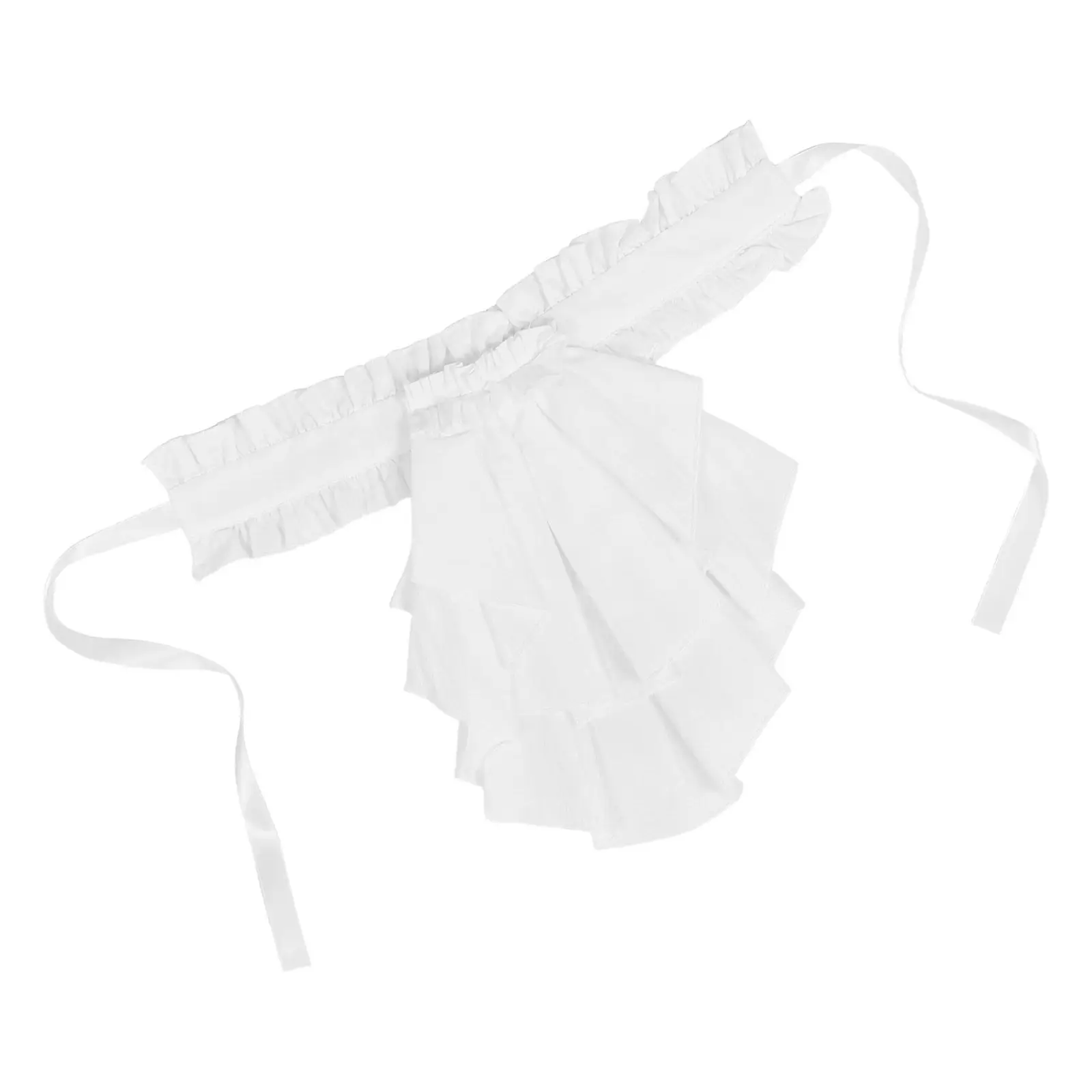 

Женский съемный воротник-накладка в элизабетанском стиле с рюшами и плиссировкой, регулируемый, на шнуровке, в придворном стиле, многослойный, для костюма