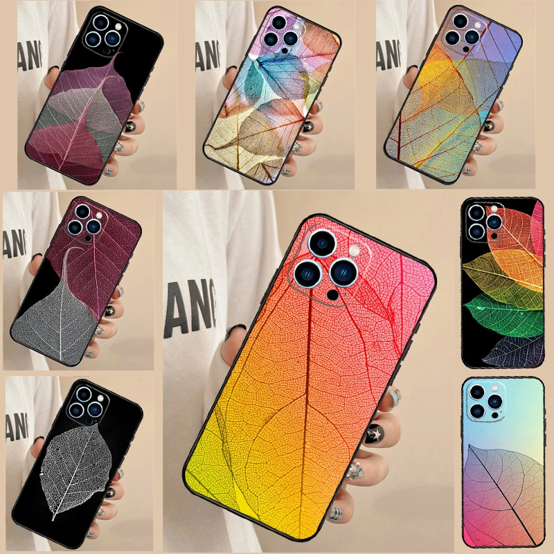 Colorful Leaves Case For Samsung Galaxy S24 FE S20 FE S21 S22 S23 S25 S26 Ultra S10 Plus S25 FE Cover Shell