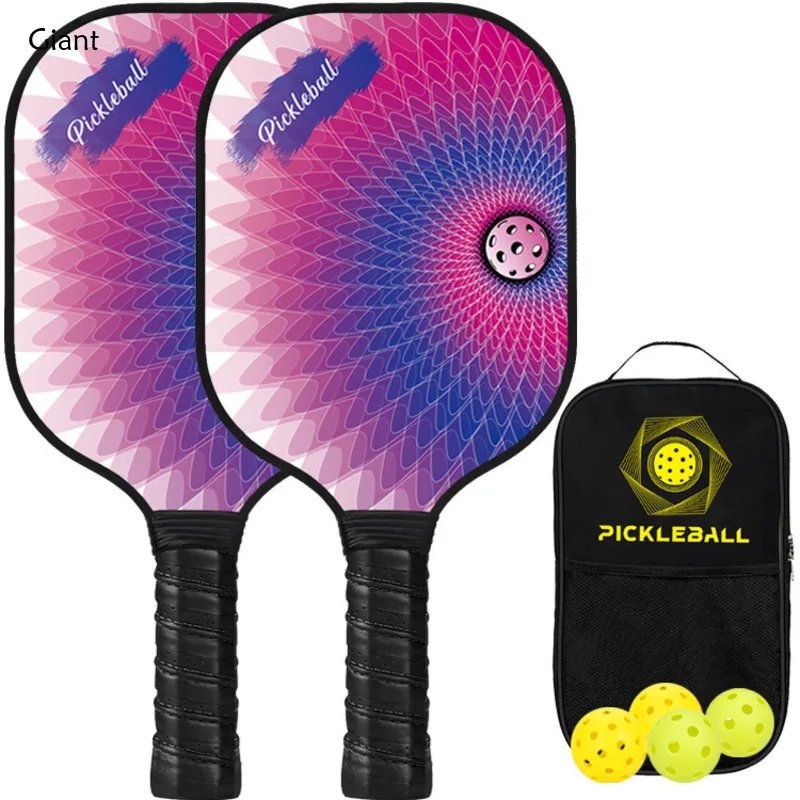 

Pickleball Paddle Set Brand Good Quality Carbon Fiber Board Racket, Indoor and Outdoor Competitive Fiberglass Padelracket