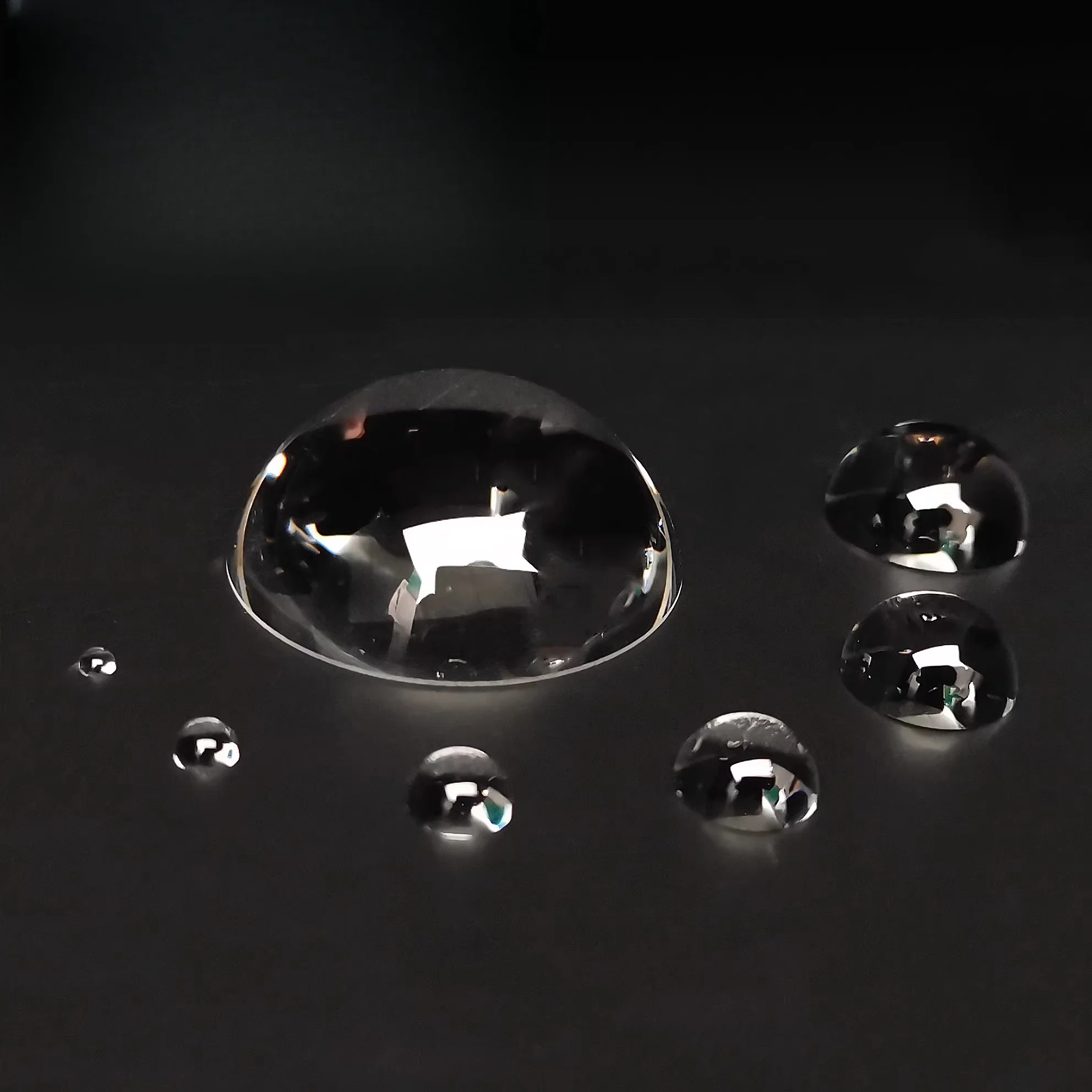 

Quartz Optical Glass 2mm 4mm 6mm 8mm Hemispherical Lens Glass Half Ball Plano Convex Lenses Optics Precision Instrument Lentes
