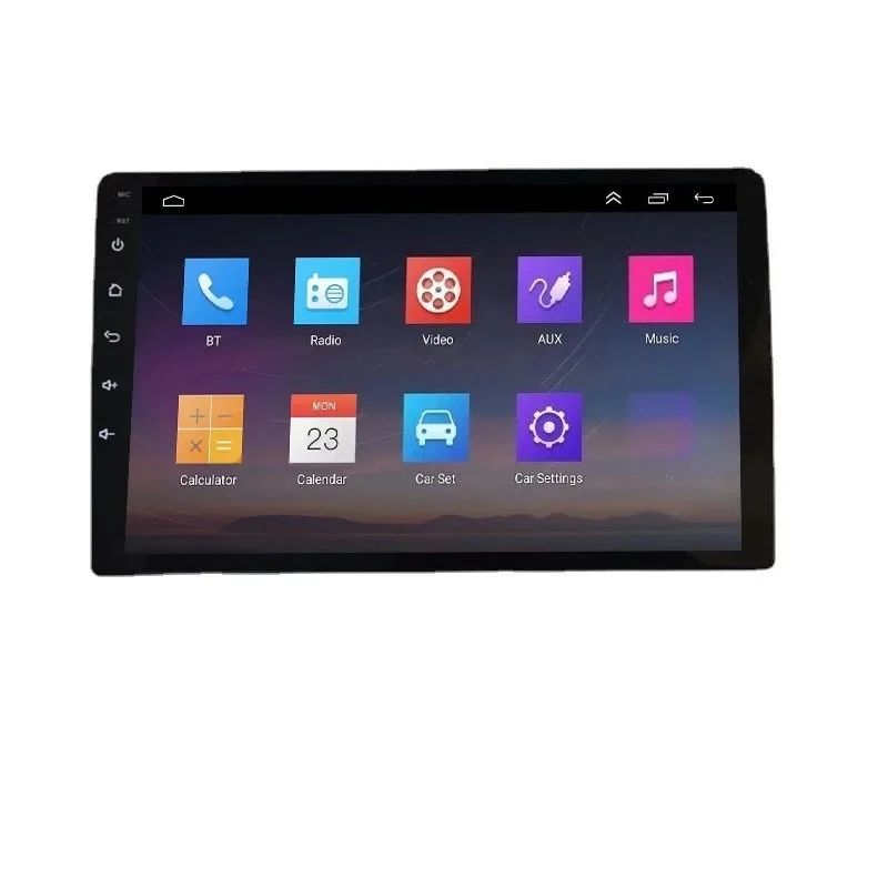 Applicable to Universal Car GPS  Navigation 9-Inch/10 Inch Sleeve Frame Single Spindle Ultra-Thin Host