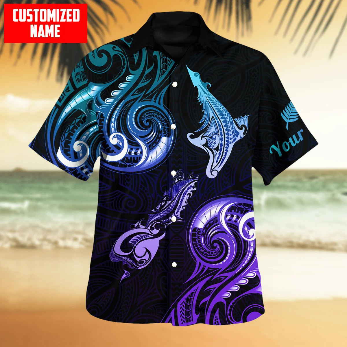 

Aotearoa New Zealand Map Purple Fern Shirts 3D Beach Hawaii Shirt Short Sleeve Shirt Men Shirt 2023 Oversized 5XL Chemise Homme