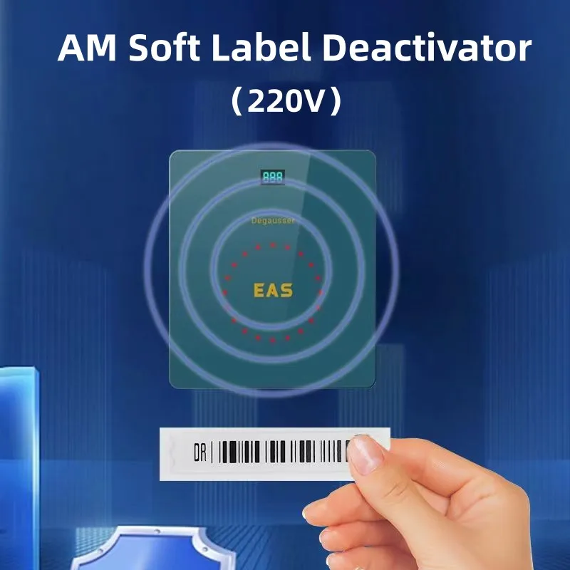 Anti Theft EAS AM 58KHz Deactivator EAS DR Soft Label Deactivator for Shopping Malls