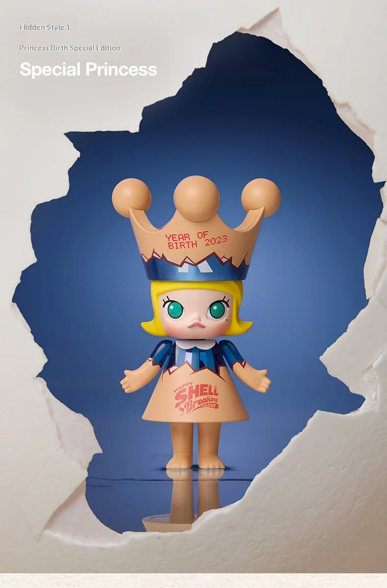 Original PopMart MEGA Royal Molly 100% Jubiläums-Blindbox Sammlerstück Kunstspielzeug Schreibtischdekoration Geschenk für Erwachsene Sammler – Detail 18