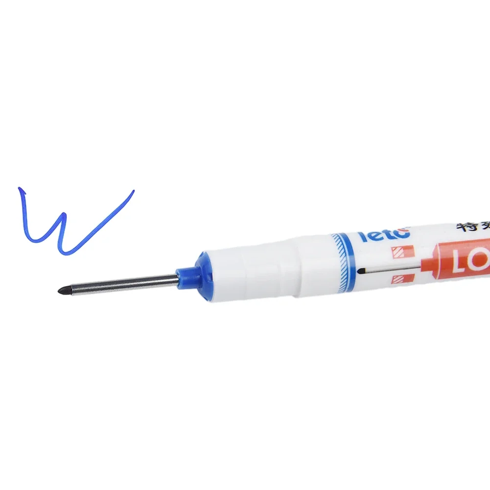 12pc Set Of Long Tip Marker Deep Hole Marker – Quick Drying Waterproof Efficient For Marking Multiple Surfaces