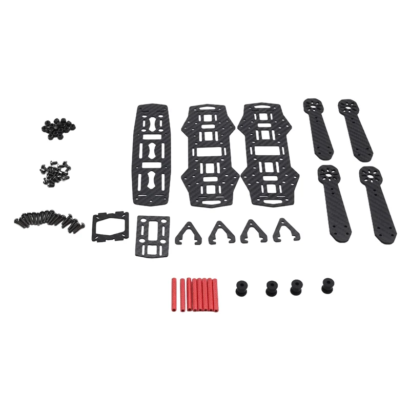 

A45F-QAV250 Four-Axis Carbon Fiber Rack Frame Travel Machine FPV Model Rack Aviation Unit Long Range FPV Drone Rack