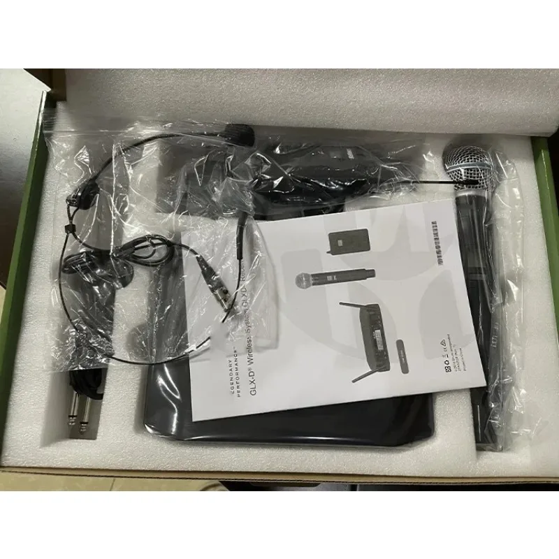 Профессиональный универсальный микрофон GLXD4, беспроводная ручная динамическая микрофонная система, комплект студийного микрофона GLXD4 Beta58a