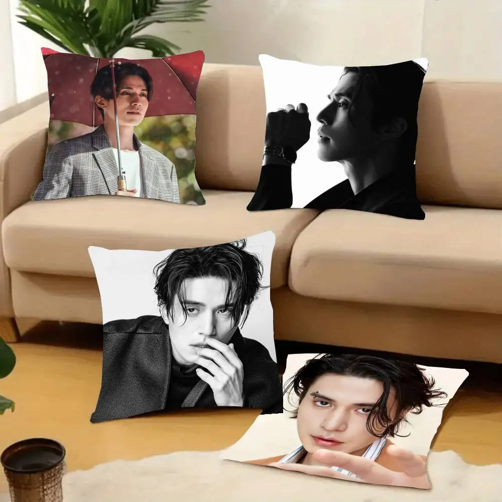 1PC Kpop Lee Dong Wook Pillow Case Square  Bedroom Sofa Leisure Comfort Cushion Car Home Decoration Pillowcase 40x40