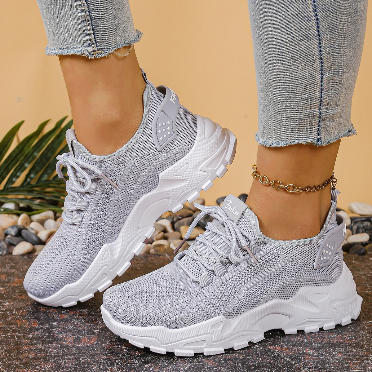 Women's Sports Shoes 2026, Breathable Single Mesh Shoes, Women's Casual and Versatile Sports Shoes