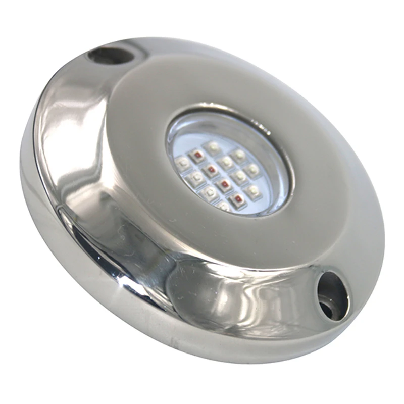 Imagem -04 - Luz Subaquática Marinha Ip68 Submersível Iluminação Led para Piscina Iate Acessórios de Barco dc 12v 60w 316l Aço Inoxidável