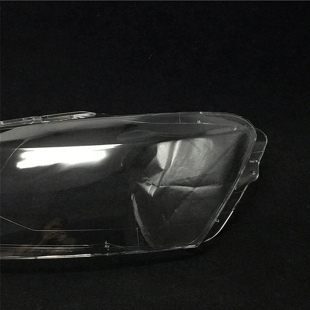 Front Headlight Cover Headlamp for Volkswagen Polo 2011-2013 Transparent Glass Lampshade Lamp Shell Lens Cover