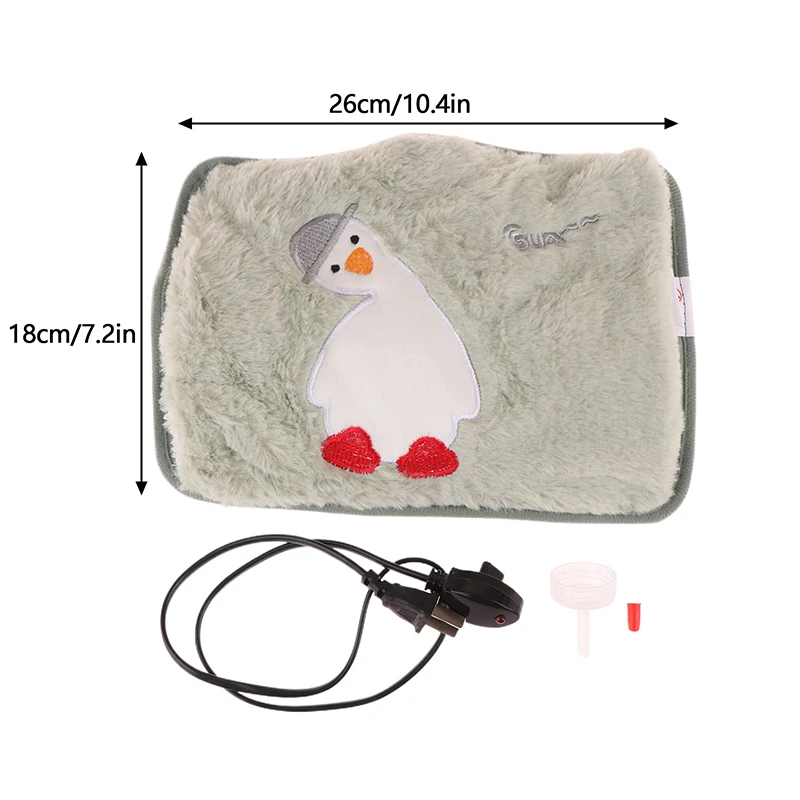 Wiederverwendbarer elektrischer Wärmbeutel, weicher Winter-Handwärmer, Wärmflasche, wiederaufladbar, warme Handtasche, Weihnachtsgeschenk