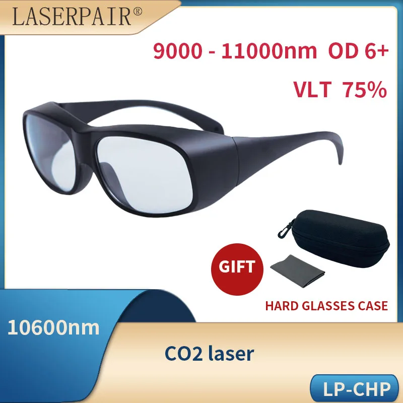 LaserPair CO2 Laser Safety Glasses with Excellent Transmittance for 10600nm with CE EN207