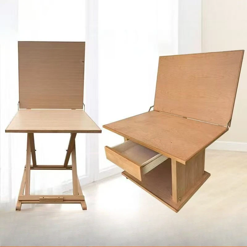 

Wooden lifting still life table Photography table Folding sketching gypsum still life bracket Special painting
