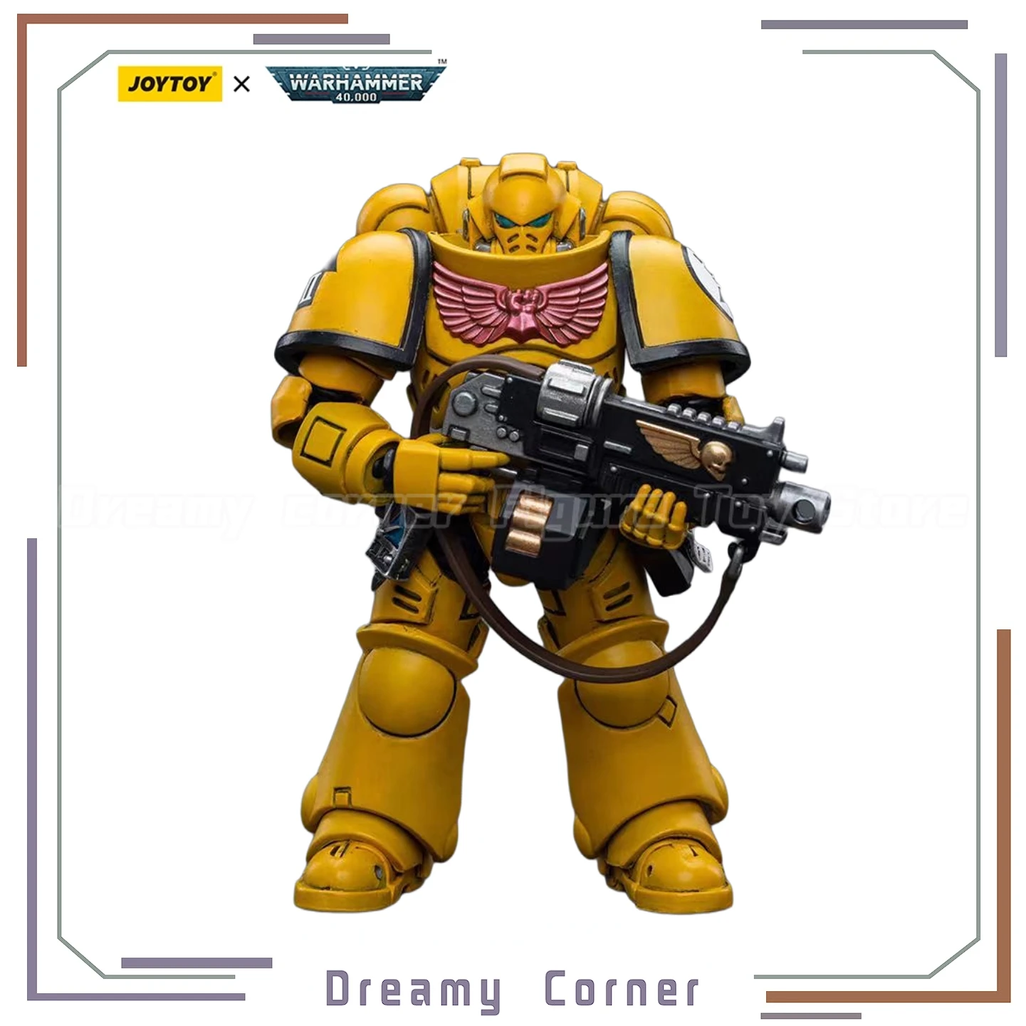 

【В наличии】JOYTOY Warhammer 40K Imperial Fists Intercessors 1/18 Фигурка Игрушечная модель