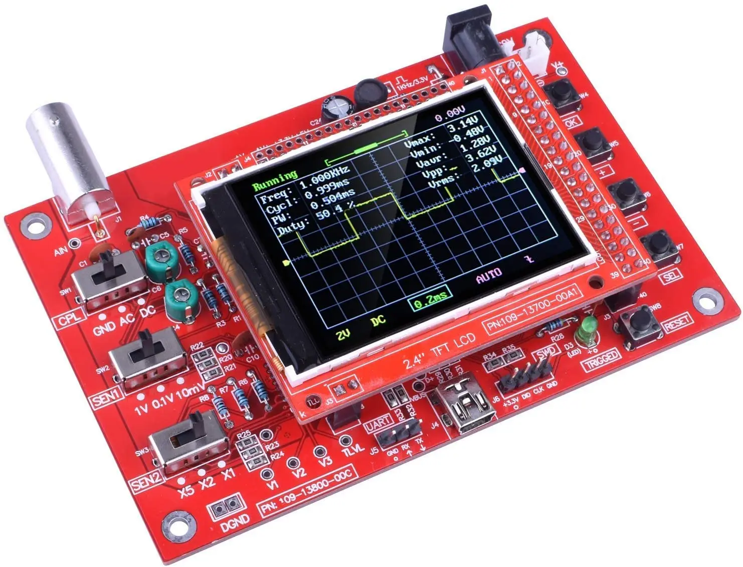 Oscilloscope Kit Parts 2.4\