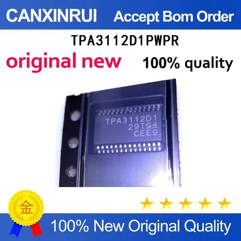 

(5-100 Pieces) Brand new original TPA3112D1PWPR TPA3112D1 HTSSOP28 spot chip