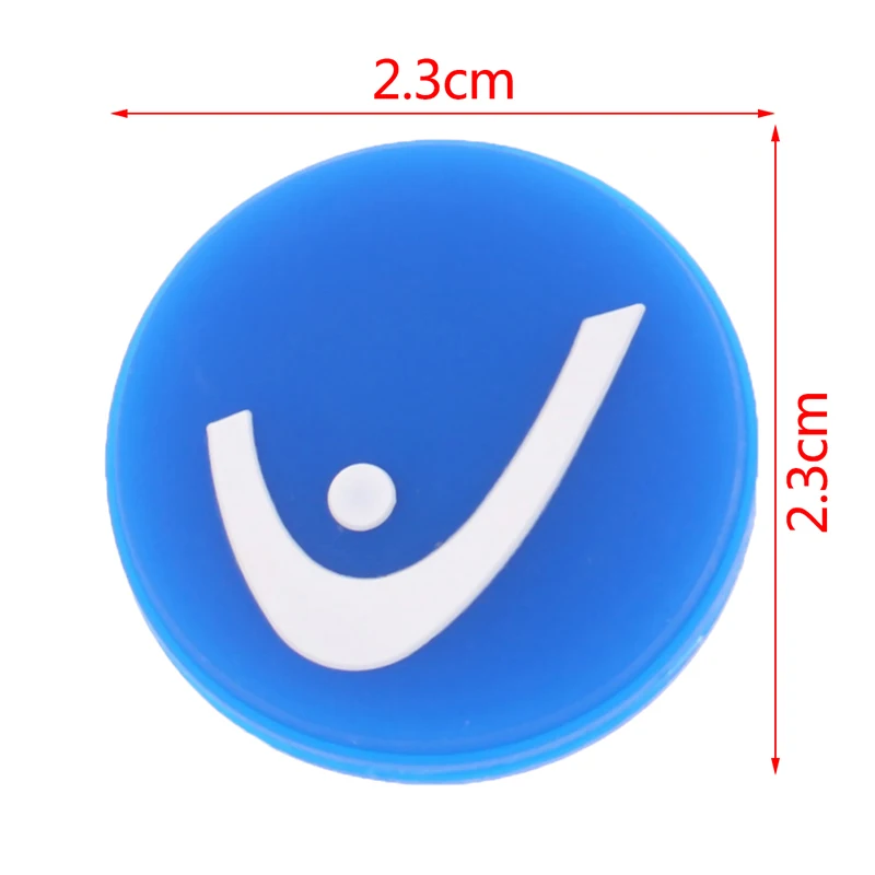 1Pcs Colorful Circle Tennis Racket Shock Absorber Vibration Dampeners Anti-vibration Silicone Sports Accessories