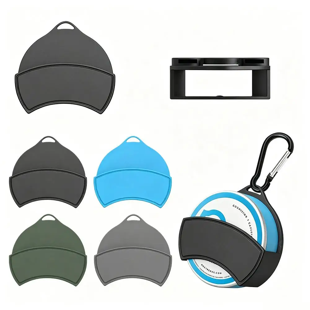 Mouth Cigarette Storage Box Magnetic Sun Visor Organizer  Lip Smoke Mouth Smoke Storage Box Clip Snus Storage Shelf