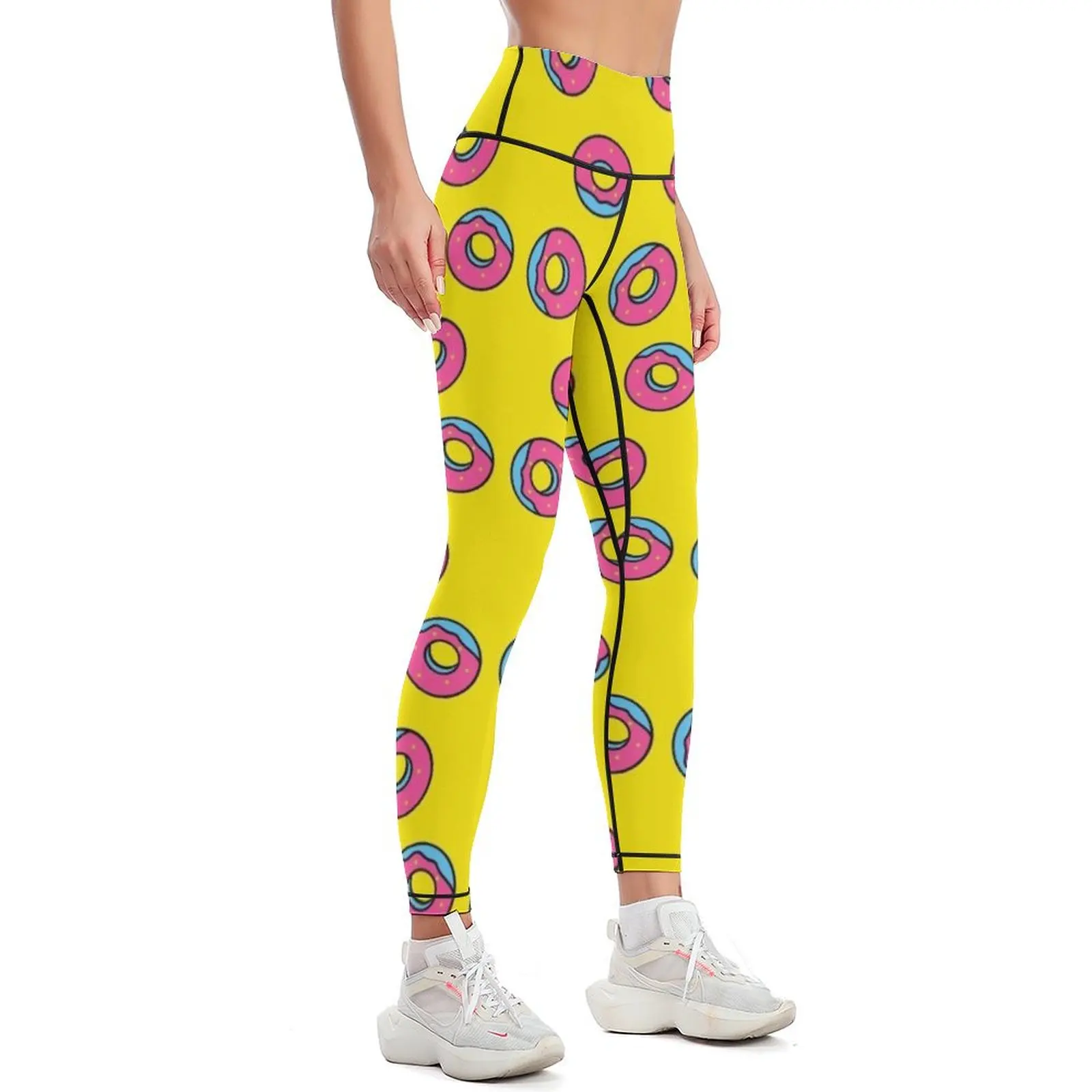 K-Pop Doughnuts Leggings for fitness Sports pants for trousers Womens Leggings