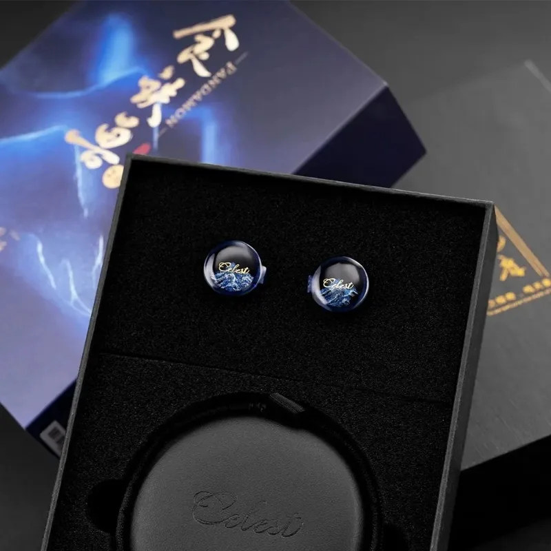 Kinera Celest Pandamon 2.0 10mm SPD Square Driver Flat in Ear Earphone IEM Display 2 Inches 0.78 Wired Gaming Music 7Hz