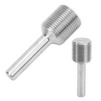 1/2‑28 Threading Alignment Tool TAT Die Starter Stainless Steel for .22 .223 Diameter Tube Car Repair TAT Die Starter
