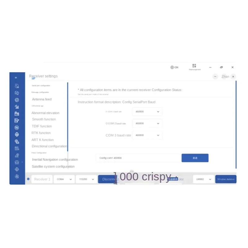وحدة توجيه تحديد المواقع عالية الدقة BDS/GNSS وحدة تحديد المواقع RTK-982 وحدة RTK-982