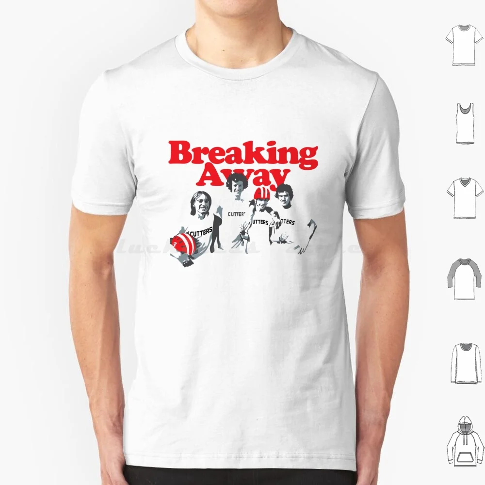 

The Cutters T Shirt Cotton Men Women DIY Print Breaking Away Cycling Seventies 70s 1970s Cult Movie Bike Dennis Quaid Daniel