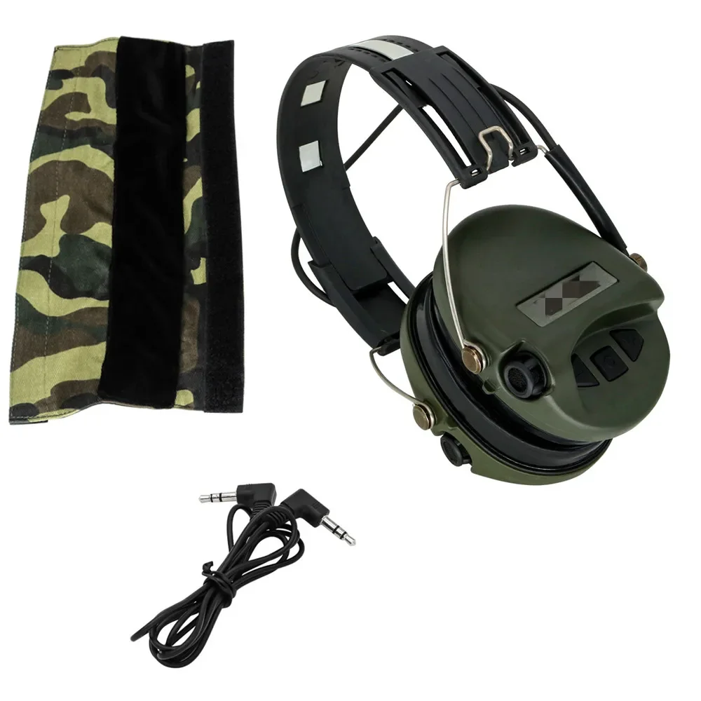 SORDIN Tactical Headset IPSC Version Active Sound Pickup and Noise Reduction Airsoft Headphones SORDIN Hunting Electronic Muffs