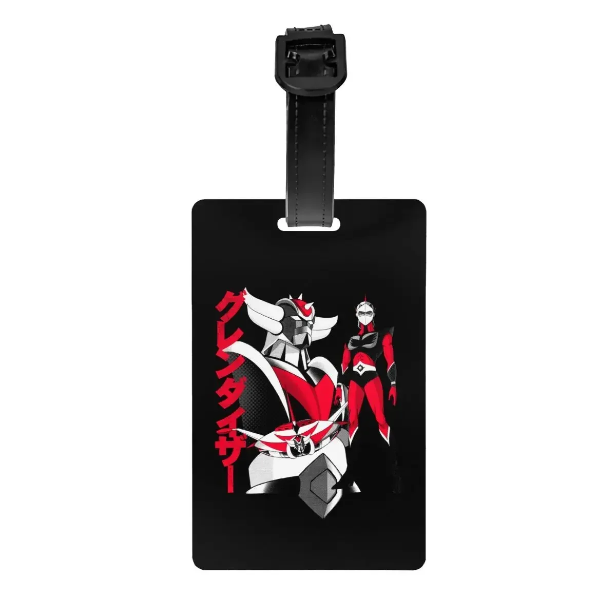 

Goldorak Gurendaiza Luggage Tag Anime Ufo Robot Goldrake Suitcase Baggage Privacy Cover ID Label