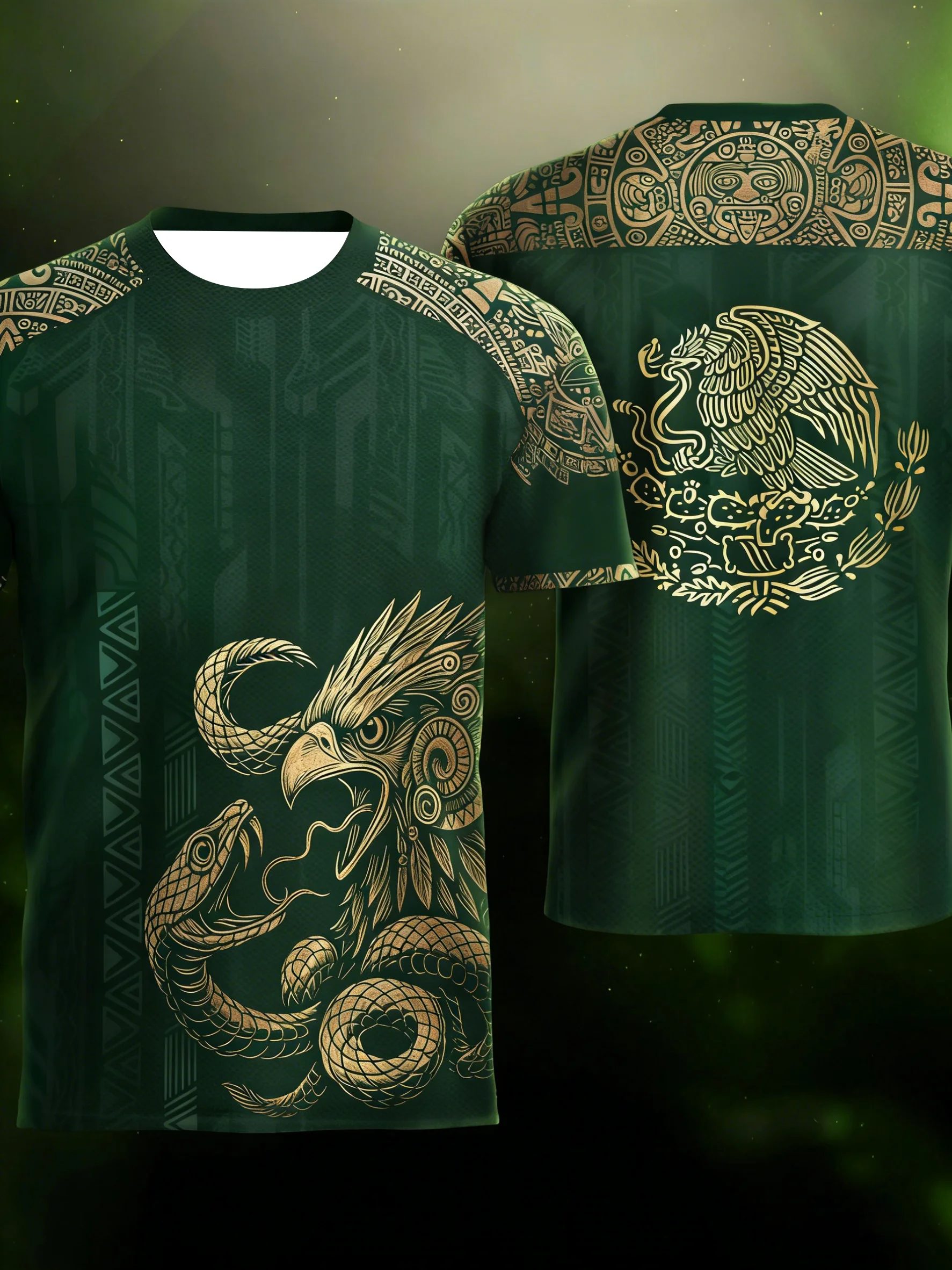 2026 NEew Men's Soccer Jersey Unique Animal & Tribal All over Print Fitted Casual Style for All Seasons Classic Throwback Design