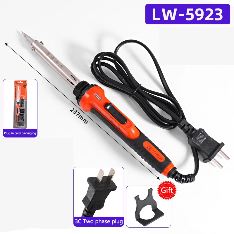 

Tip/Elbow Soldering Iron Household Small Soldering Pen Repair and Welding Artifact Professional Grade Electric Iron Solder Gun