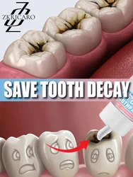 Anti-Cavity Toothpaste Tooth Remineralization Recovery Enamel Repair Strengthening Restoration Decay Protection Dental Teeth