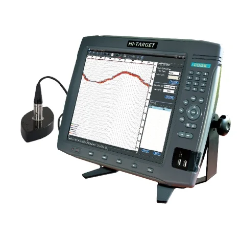 Hig accyracy Hi-target HD-MAX echo sounder multi-screen display with VGA marine echo sounder transducer