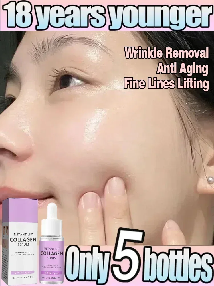 

Anti-wrinkle Serum Face Neck Forehead Wrinkles Removal Fade Fine Lines Anti-aging Skin Firming Korean cosmetics