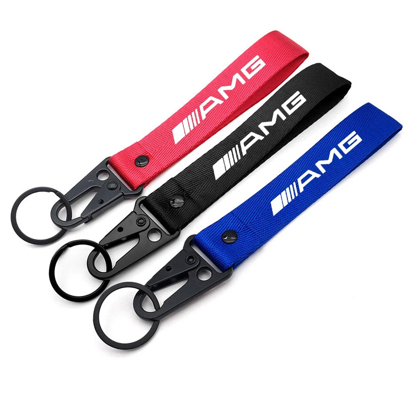 

Durable Simple lanyard Novel Car Keychain Keyring Auto Accessories For Mercedes Benz AMG W204 W205 W203 W211 W212 W213 W201 W210