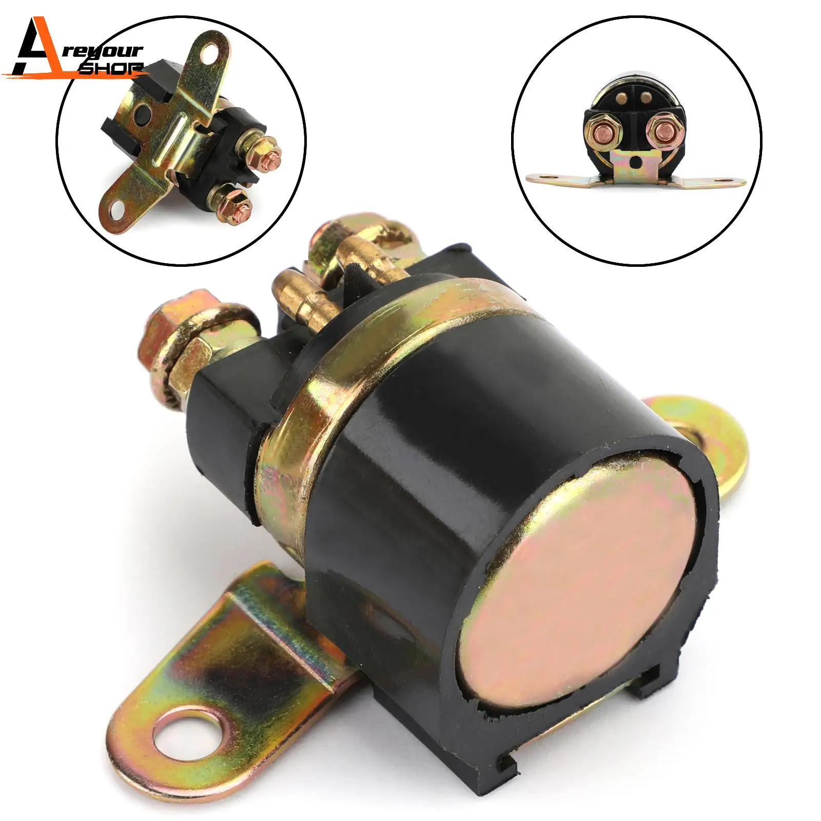 

Areyourshop Starter Relay Solenoid Switch For SUZUKI LTF250 LT-F250T QUADRUNNER 250 1985-2002 ATV Motorcycle Accessories