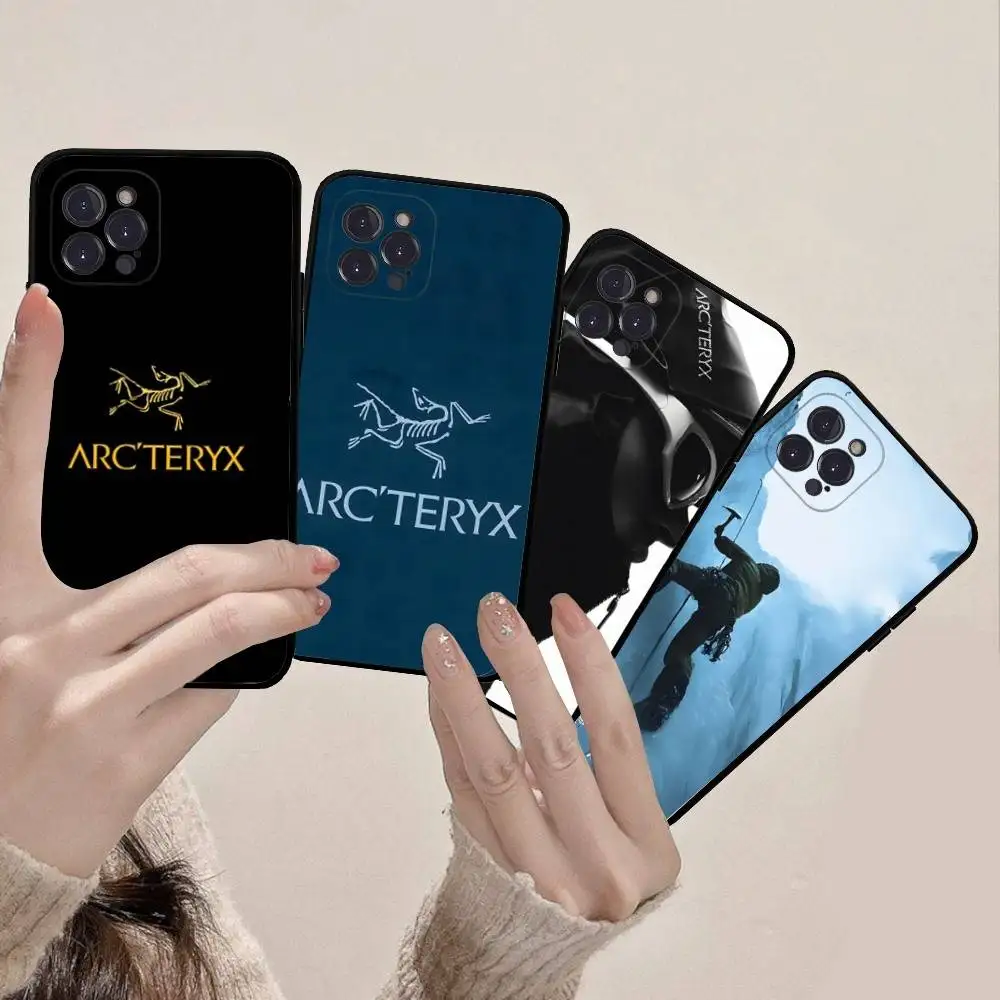 Classic Outdoor Brand A-Arc T-Teryx Phone Case For IPhone 16 17 Air 15 14 13 12 11 Pro Max 16E Plus Fundas