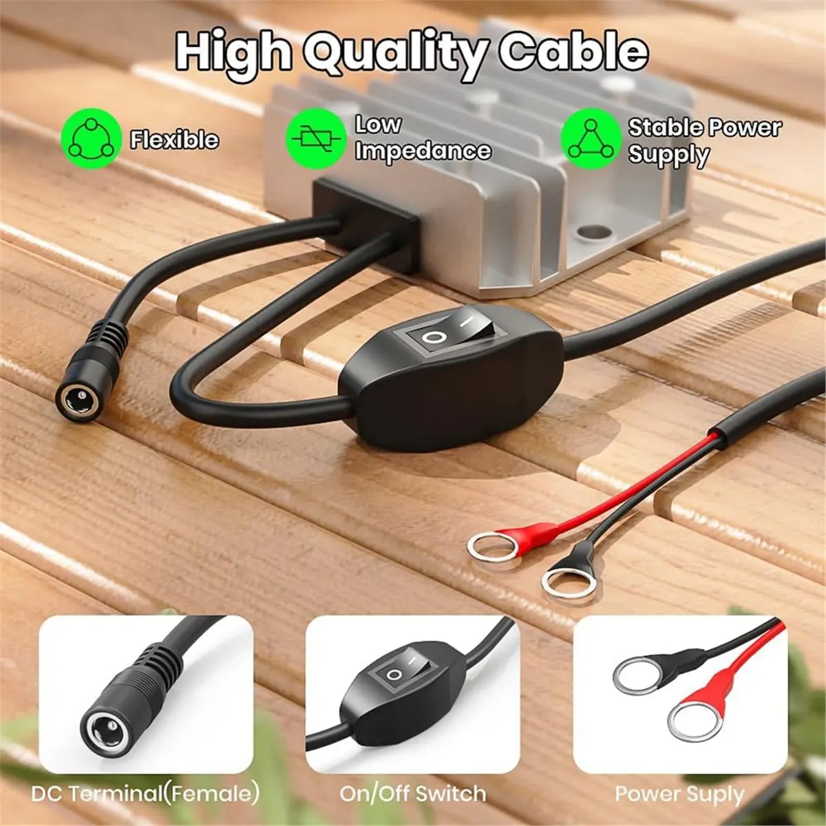 For O-Ring Boost Converter Conversion Kit,12V to 24V 3A DC Step UP Converter for Trucks Boats RV Cars